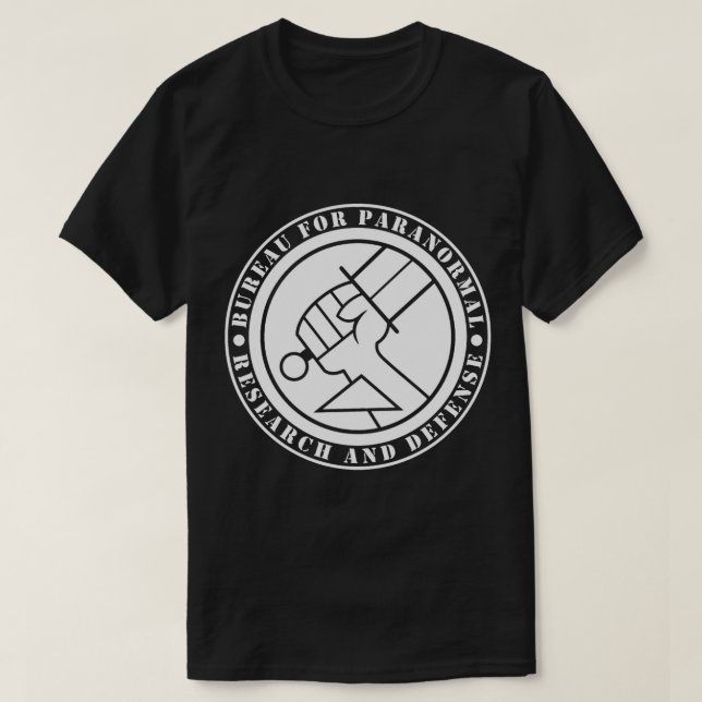 Bureau for Paranormal Research and Defence T-Shirt (Design Front)