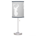 Lampe de cerf Gris / Bleu de la marine
