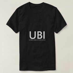 BUREAU UNIVERSEL DE T-SHIRT D'INVESTIGATIONS