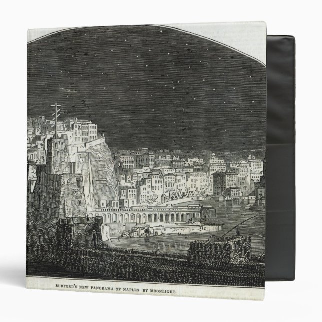 Burford's New Panorama of Naples by Moonlight Binder (Front/Inside)
