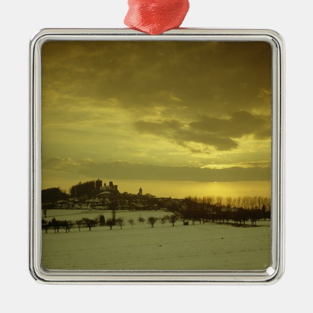 Burg Stolpen, built in c.1100 Metal Ornament (Front)