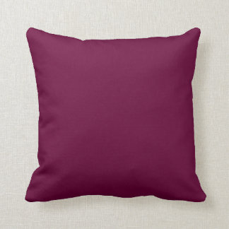burgandy pillow