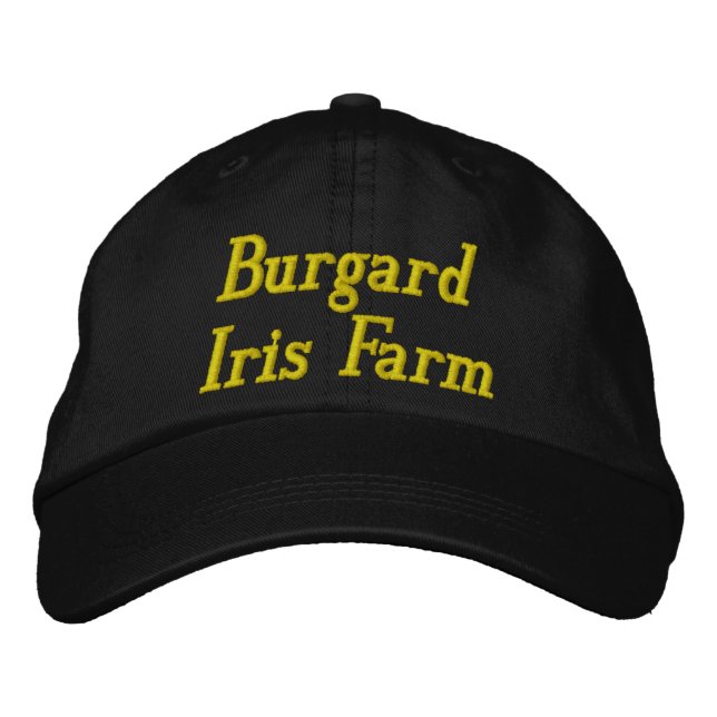 Burgard Iris Farm Hat (Front)