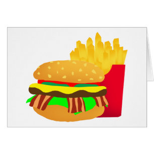 Burger and Fries