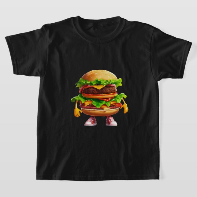 Burger Buddies T-Shirt (Laydown)