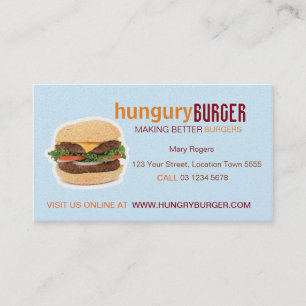 Burger Business Card