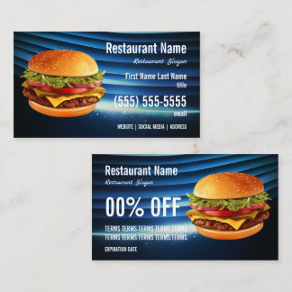 Burger Business Card