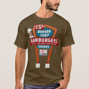 Burger Chef Marquee  T-Shirt