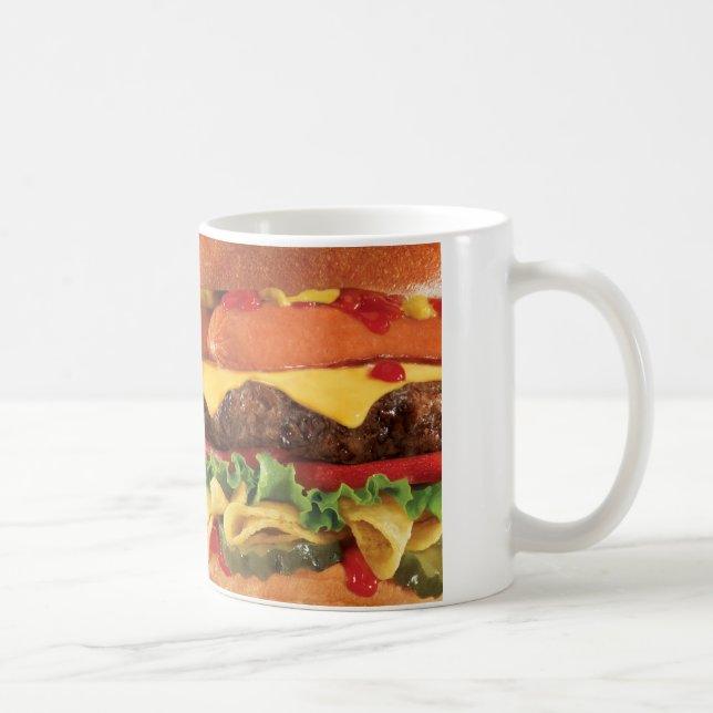 burger coffee mug (Right)