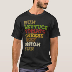 Burger Day Cheeseburger Hamburger Beef Anatomy T-Shirt