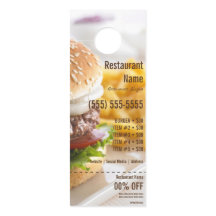 Burger Door Hanger