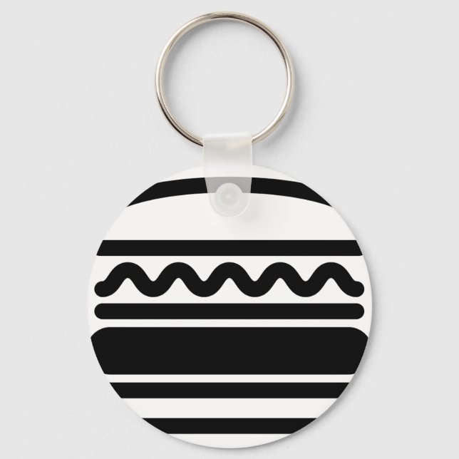 Burger Dreams Keychain (Front)