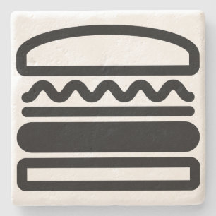 Burger Dreams Stone Coaster