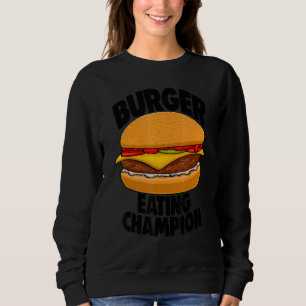 Burger Eating Champion Burger Tees Women Foodie
