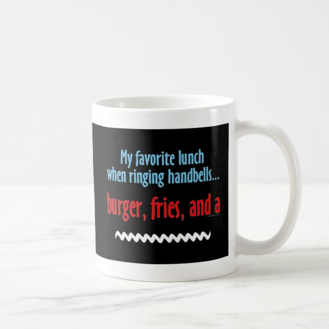 Burger, Fries and a Shake Coffee Mug (Right)