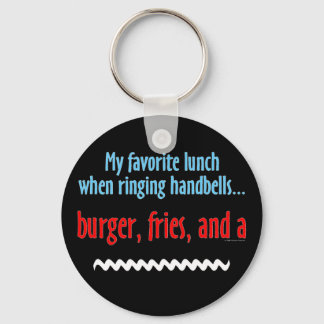 Burger, Fries and a Shake Keychain