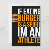 Burger Hamburger BBQ Humour Funny Pun Gift Idea