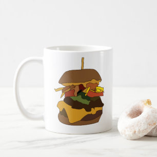 Burger Hamburger Burger Coffee Mug