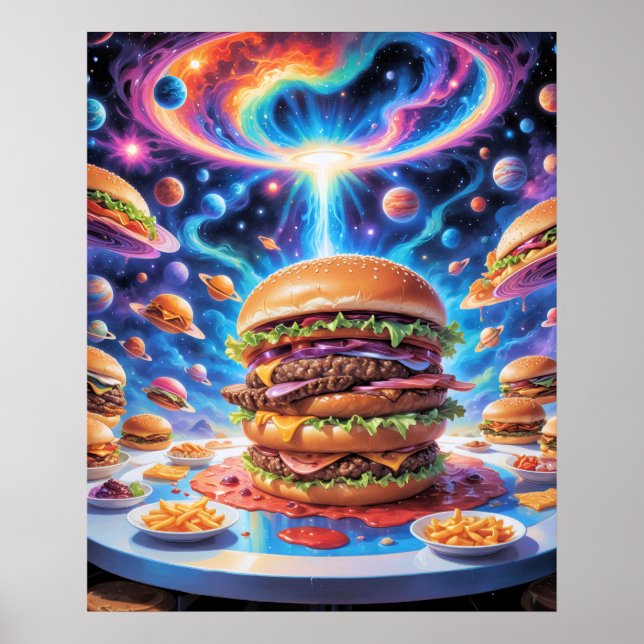 Burger Heaven Poster (Front)