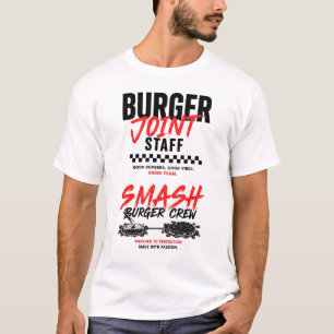 🍔 Burger Joint Staff Creative Restaurant Team  T-Shirt
