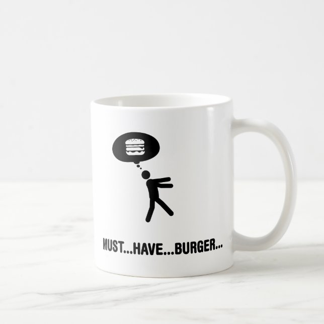 Burger Lover Coffee Mug (Right)