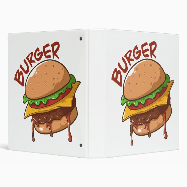 Burger Lovers Binder (Background)