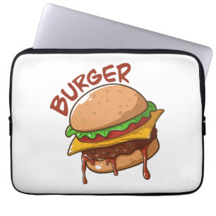 Burger Lovers Laptop Sleeve