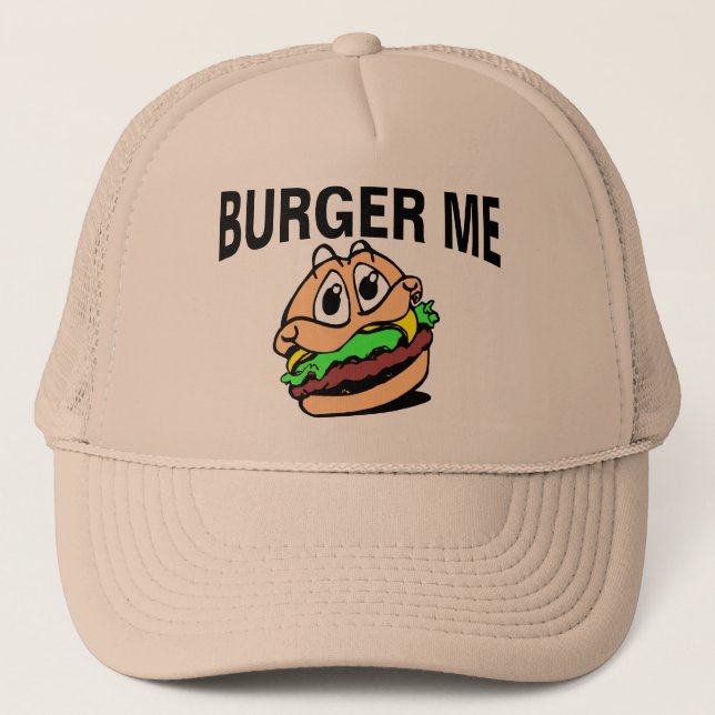 Burger Me Trucker Hat (Front)