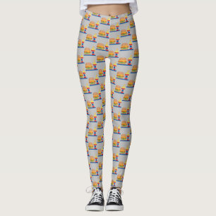 Burger Meal Leggings