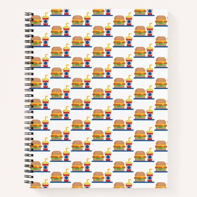 Burger Meal Notebook (Front)