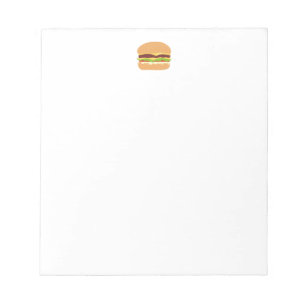 burger notepad
