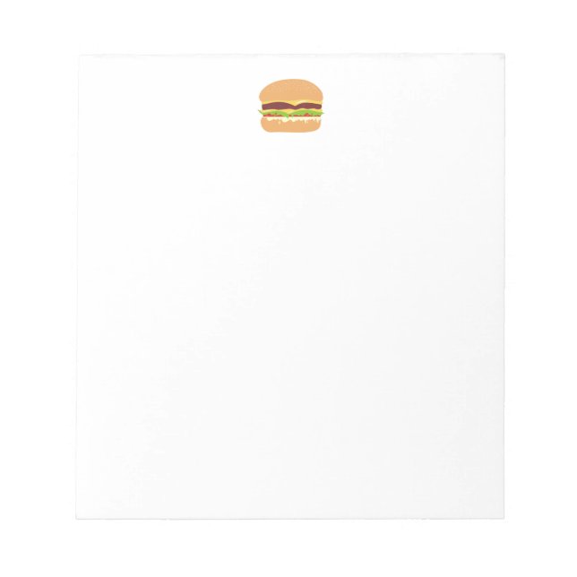 burger notepad (Front)