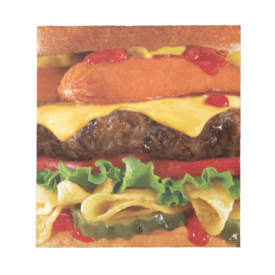 burger notepad