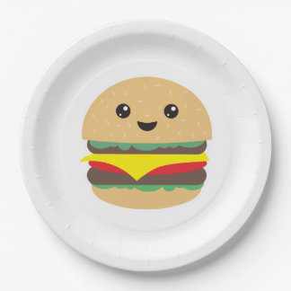 Burger Paper Plate