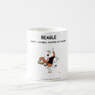 Burger stealing Beagle, Mug! Coffee Mug