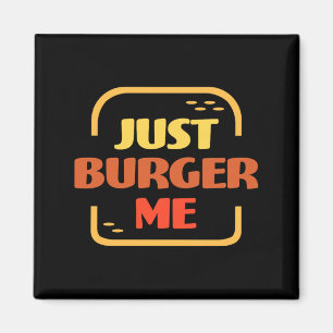 Burger Summer BBQ Grilling Hamburger or Magnet
