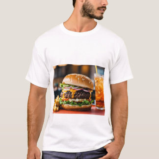 burger t shirt