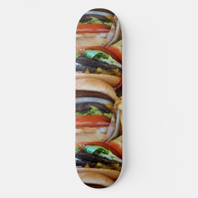 Burgers Skateboard (Front)