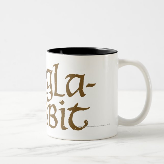 Burgla Hobbit Two-Tone Coffee Mug (Right)