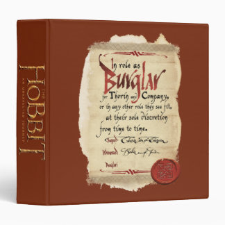 Burglar Contract Binder