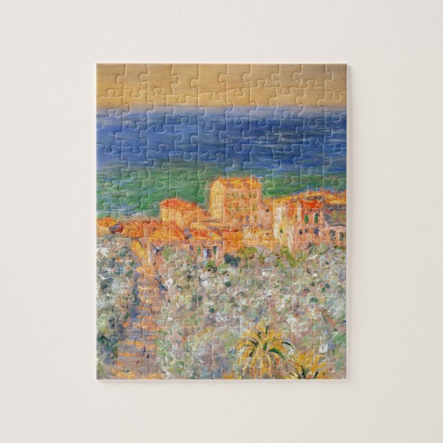 Burgo Marina at Bordighera by Claude Monet Jigsaw Puzzle (Vertical)