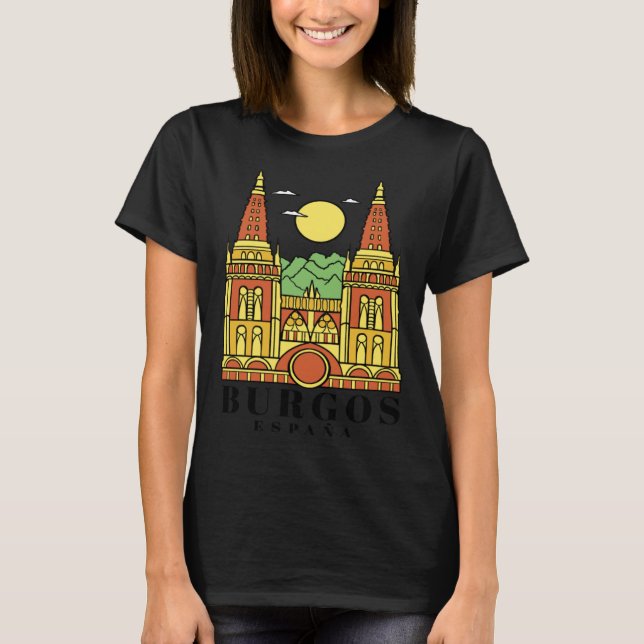 Burgos Espana Travel T-Shirt (Front)