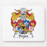 Burgos Family Crest Mouse Pad<br><div class="desc"></div>