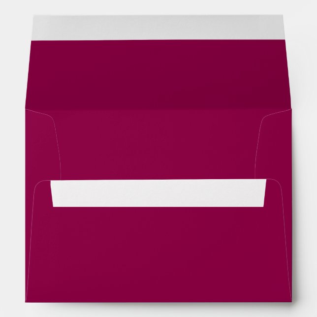 Burgundy A7 Envelopes (Back (Bottom))