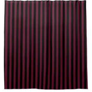 Burgundy and black stripes