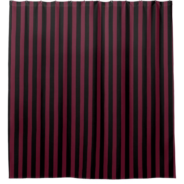 Burgundy and black stripes (Front)