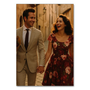 Burgundy and Blush Table Number