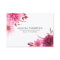 Burgundy and Blush Watercolor Floral
