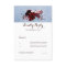 Burgundy and Dusty Blue Wedding RSVP