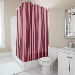 Burgundy and Pink Stripes Pattern Design 